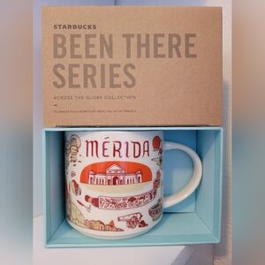 Starbucks Mérida Mug - Vibrant Orange and White
